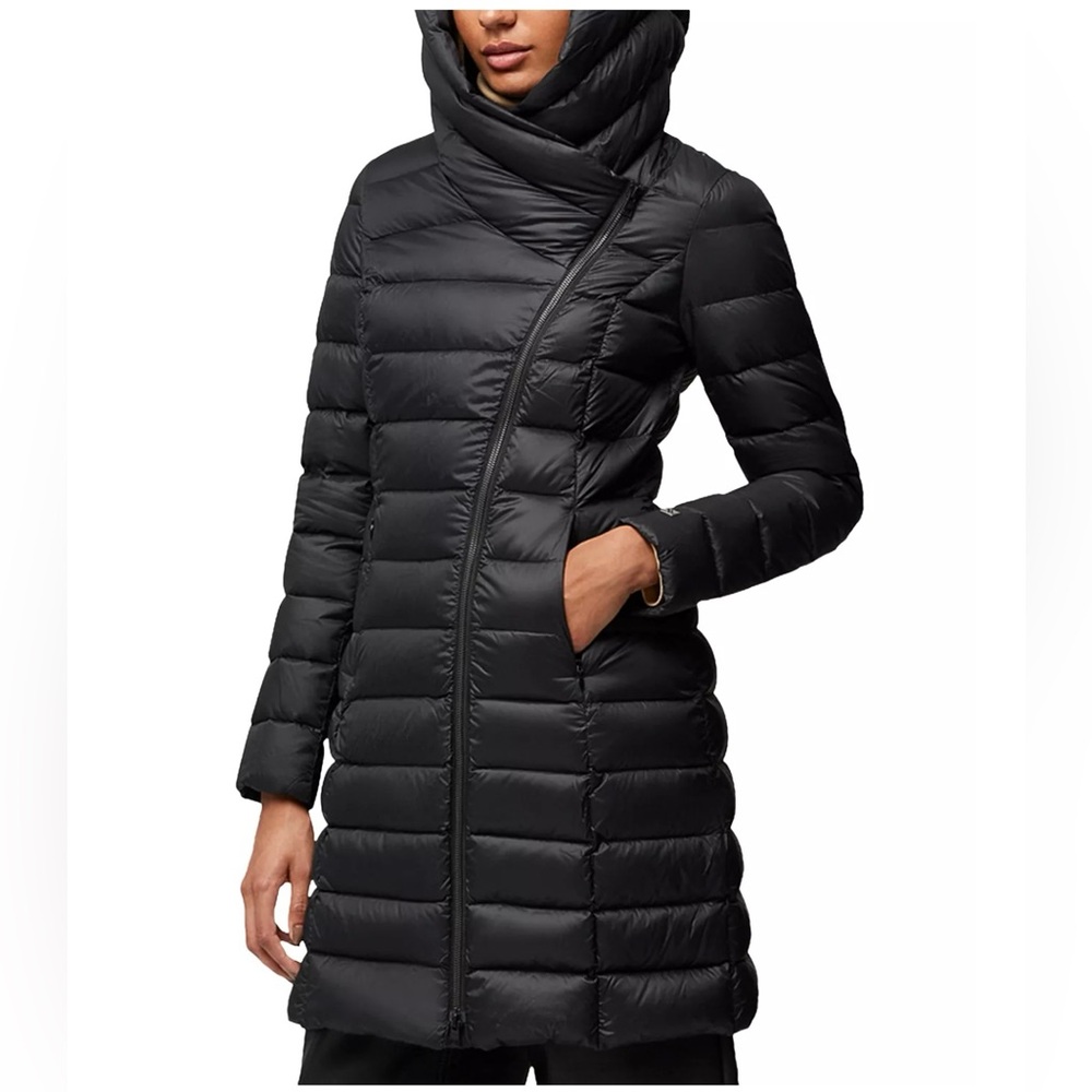 Soia & Kyo Karelle Asymmetrical Zip Coat